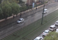 Yağmurdan kaçanlar sığınacak yer aradı 