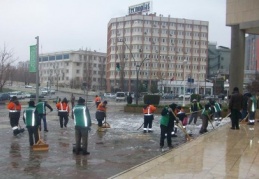 Yağmurdan önceki son temizlik