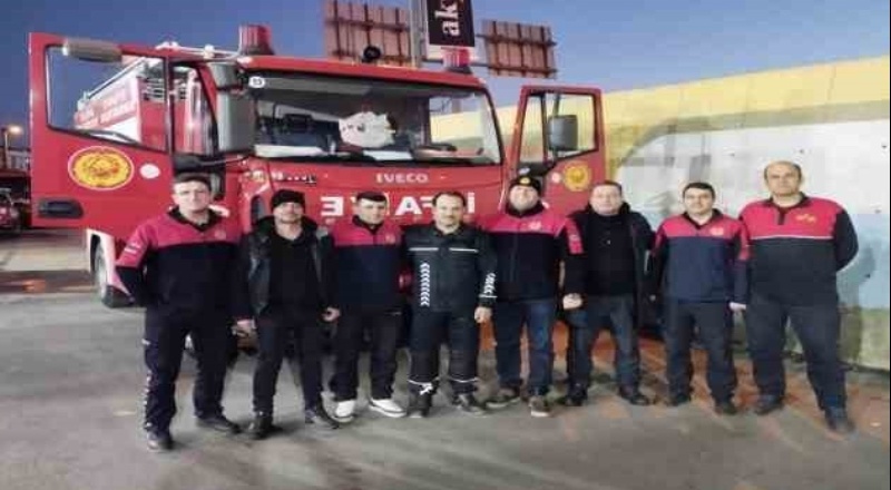 Yalova İtfaiyesi 3. ekibini Gaziantep’e gönderdi