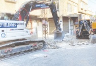 Yamaçtepe Mahallesi’nde imar yolu tesviye çalışmaları yapılıyor