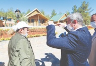 Yamaçtepe Tabiat Parkı’nda gençler için bungalov evler yapıldı