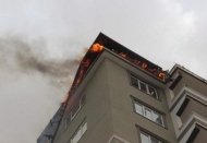 Yangın, çevre sakinlerini korkuttu