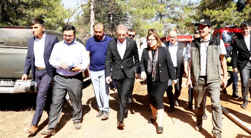 Yangın kısa sürede kontrol altına aldı