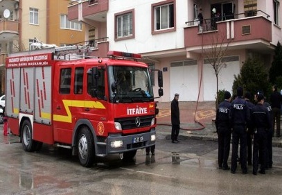 Yangın korkuttu 
