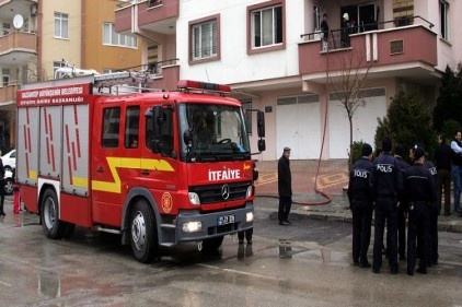 Yangın korkuttu 