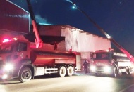 Yangına 20 araç ve 50 personelle müdahale edildi