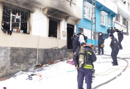 Yangında 2 çocuk yaşamını yitirdi