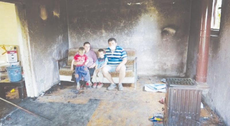 Yangında yaralanan anne ile oğlu 9 günlük yaşam mücadelesini kaybetti