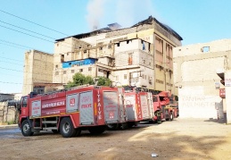 Yangının izin gününe denk gelmesi faciayı önledi
