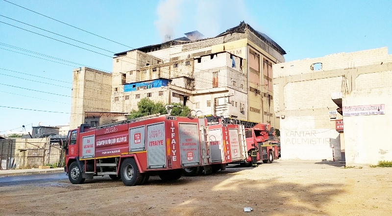 Yangının izin gününe denk gelmesi faciayı önledi