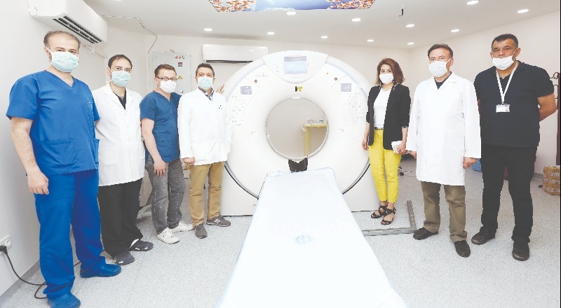 Yapay zeka teknolojisiyle çalışan ilk tomografi cihazı