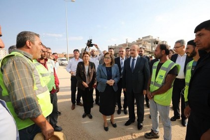Yapımı devam eden projeler incelendi