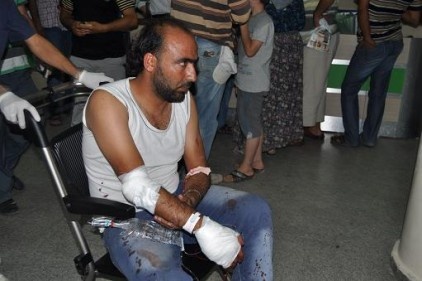 Yaralanan 6 Suriyeli daha Gaziantep'e getirildi
