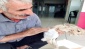 Yaralı tavşana ilk müdahale aile sağlığı merkezinde yapıldı
