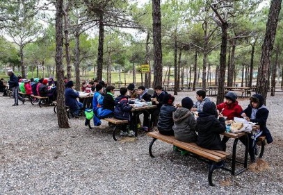 Yarı yıl tatilini, performans kampında değerlendirdiler