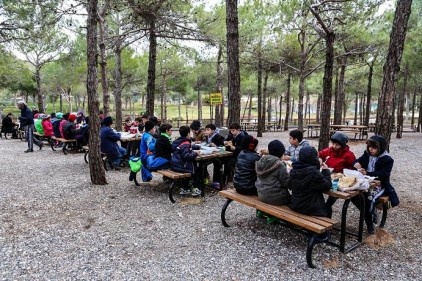 Yarı yıl tatilini, performans kampında değerlendirdiler