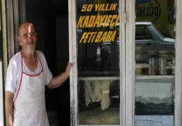 Yarım asırdır kadayıf ustası 