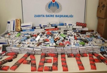 Yarım ton kaçak içki ele geçirildi