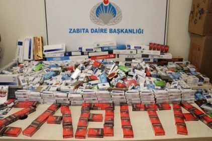Yarım ton kaçak içki ele geçirildi