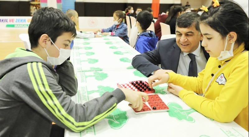 Yarıştılar, oynadılar, eğlendiler