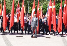 Yas sebebiyle yürüyüş etkinliği ise iptal edildi