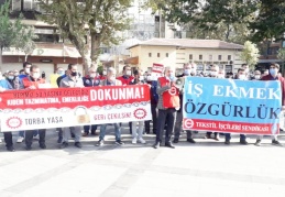 Yasa teklifi geri çekilmezse meydanları doldurmaya kararlıyız