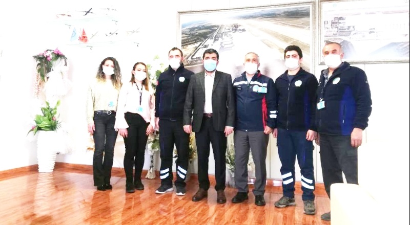 Yasin Savaş’ı ziyaret ettiler