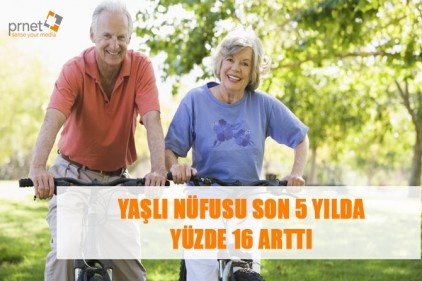 Yaşlı nüfusu son 5 yılda yüzde 16 artış gösterdi