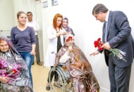Yaşlılar unutulmadı