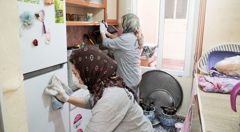 Yaşlıların, tüm ihtiyaçları karşılanıyor