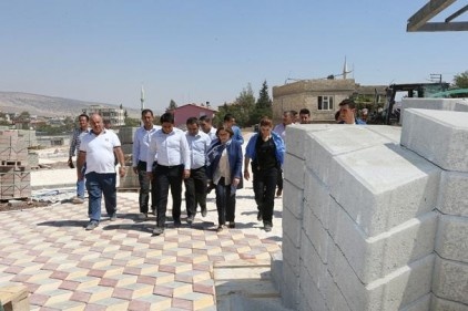 Yavuzeli park ve taziyeevine kavuştu