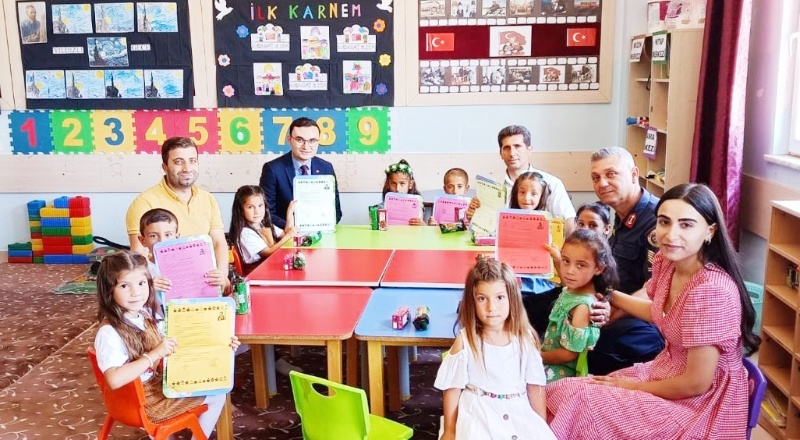 Yavuzeli'nde 6 bin öğrenci karne aldı