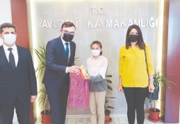 Yavuzeli'nde dereceye giren öğrenciler ödüllendirildi