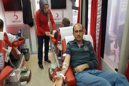 Yavuzeli&#039;nde kan bağışına destek 