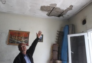 Yavuzeli'ne düşen yıldırım 6 evi elektriksiz bıraktı