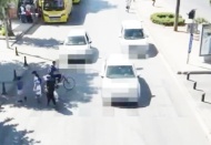 Yayalara yol vermeyen 67 sürücü ve araç plakasına ceza kesildi