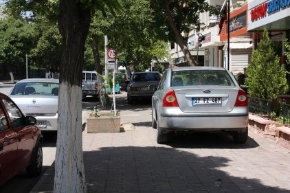 Yayalardan başka herkes işgal ediyor