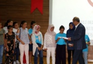 Yaz spor okullarında sertifika heyecanı yaşandı