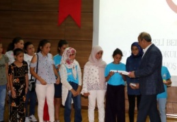 Yaz spor okullarında sertifika heyecanı yaşandı