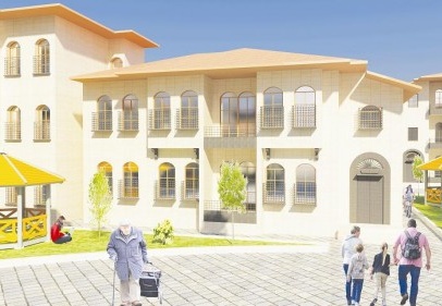 Yazıcık Konutları, tarihi dokusuyla dikkat çekiyor