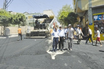 Yedi ekip ilçe genelinde yama yapıyor