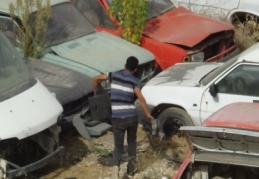 Yediemin otoparkından hırsızlık yapıldı