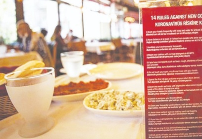 Yeme içme sektörü 21.00 sınırlaması ile pazar günü kapalı olmaya tepkili