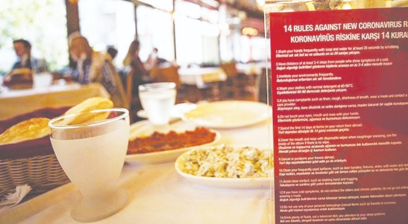 Yeme içme sektörü 21.00 sınırlaması ile pazar günü kapalı olmaya tepkili