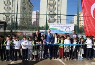Yeni halı sahaların açılışı yapıldı