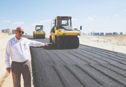 Yeni imara açılan bölgelerde yol açma çalışması sürüyor