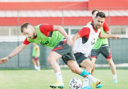 Yeni transfer Andre Felipe, ilk antrenmanına çıktı
