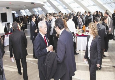 ‘Yeni yıl’ kokteyli düzenlendi