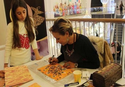 Yeni Yıl Tebrik Kartı’ etkinliği ile  unutulmaz saatler geçirdiler