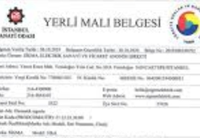 Yerli Malı Belgesi’nde yüzde 6,5'lik artış yaşandı